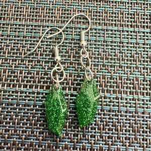 Resin Sparkle Earrings